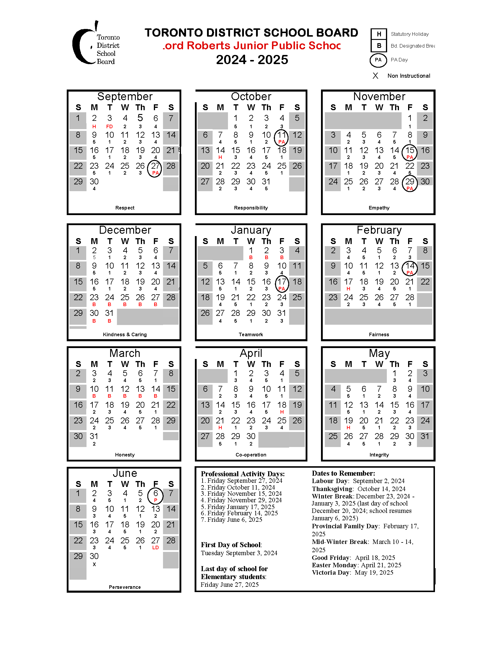 2024 2025 School Calendar 2024-2025-school-calendar